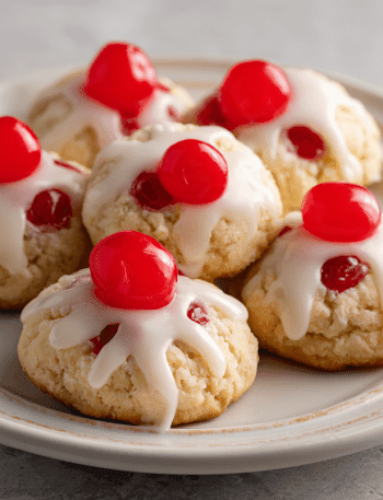 Cherry Vanilla Butter Buttons