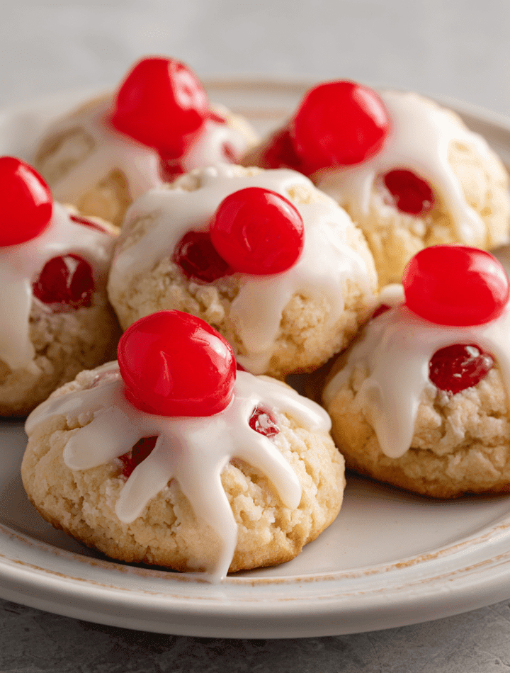Cherry Vanilla Butter Buttons