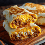 Easy Grilled Cheese Burrito