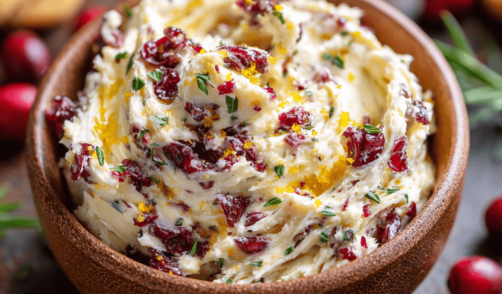 Cranberry Orange Honey Butter