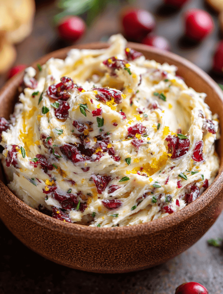 Cranberry Orange Honey Butter
