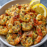 Garlic Parmesan Roasted Shrimp