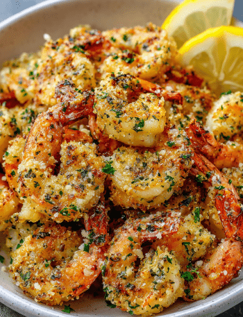 Garlic Parmesan Roasted Shrimp