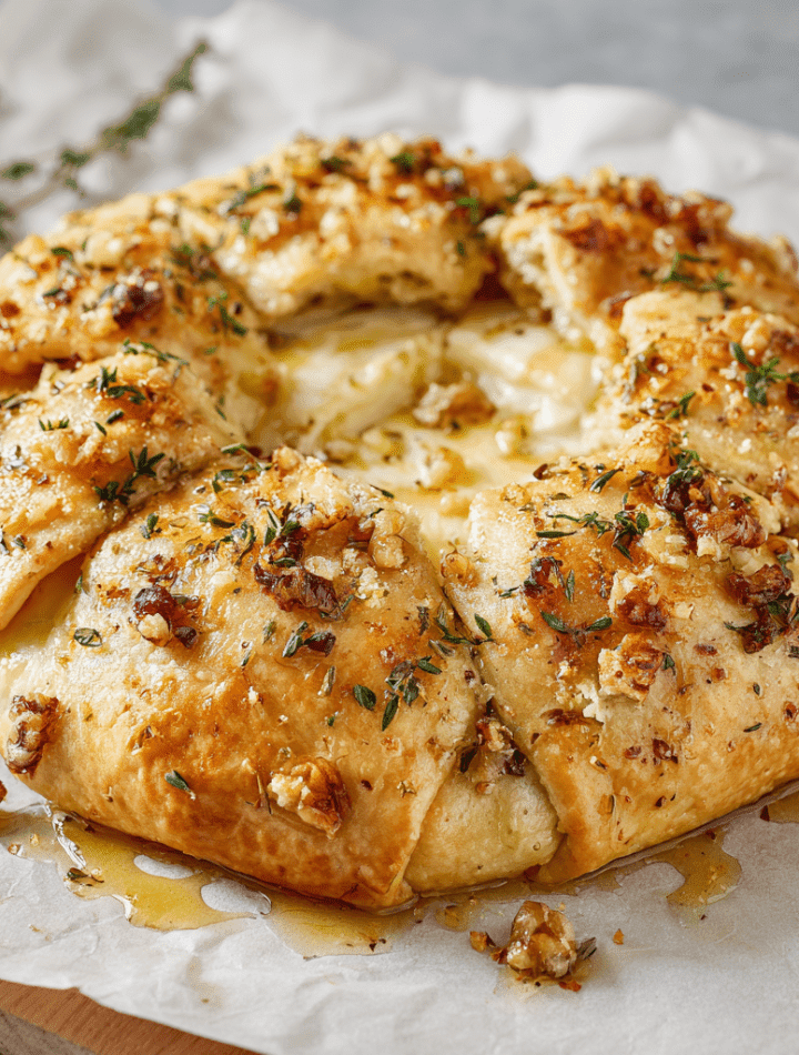 Baked Brie Wreath