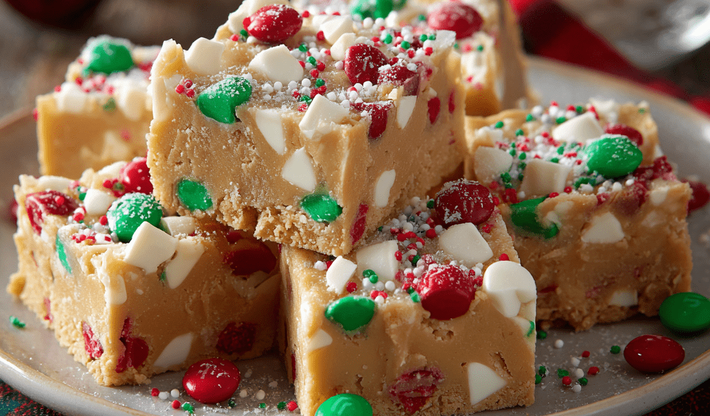 Santa’s Peanut Butter Squares