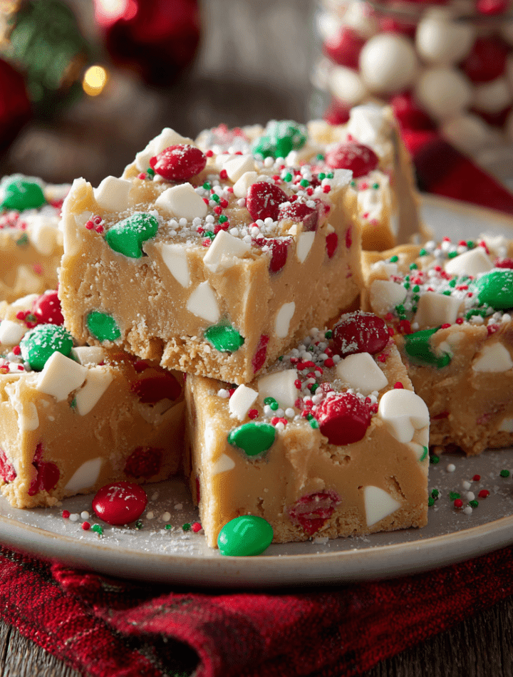 Santa’s Peanut Butter Squares