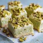 Pistachio Sugar Cookie Squares