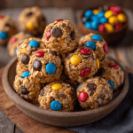 Monster Cookie Granola Bar Bites