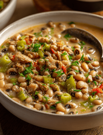 Creamy Southern Black-Eyed Peas