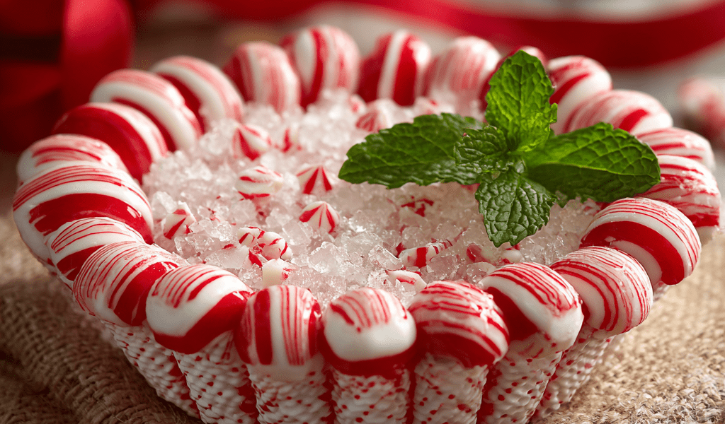 Peppermint Gift Bowl