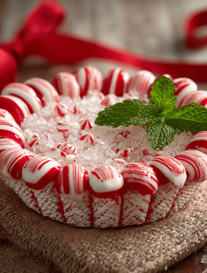 Peppermint Gift Bowl