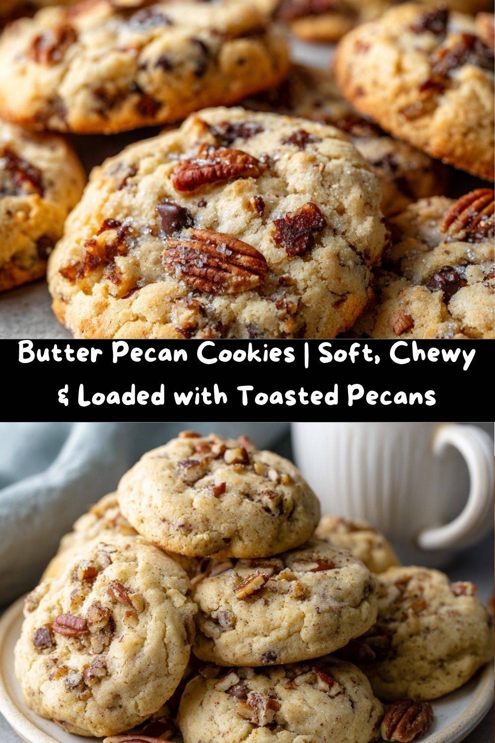 Butter Pecan Cookies