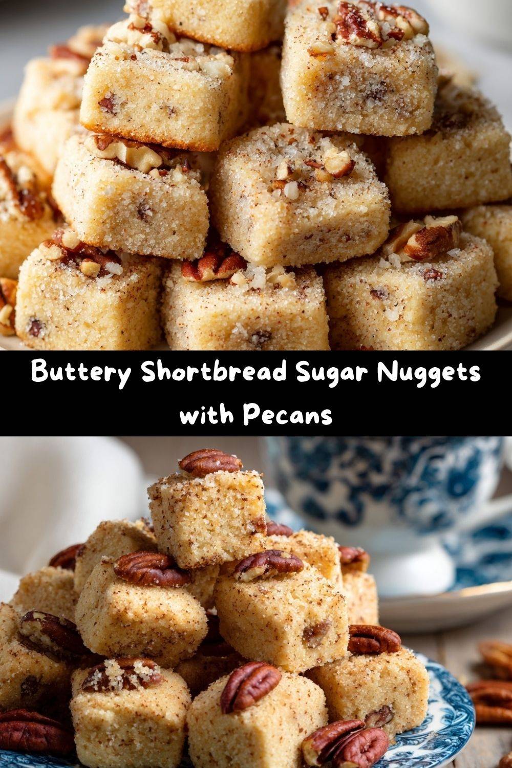 Buttery Shortbread Sugar Nuggets
