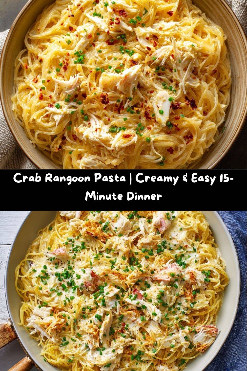 Crab Rangoon-Inspired Pasta