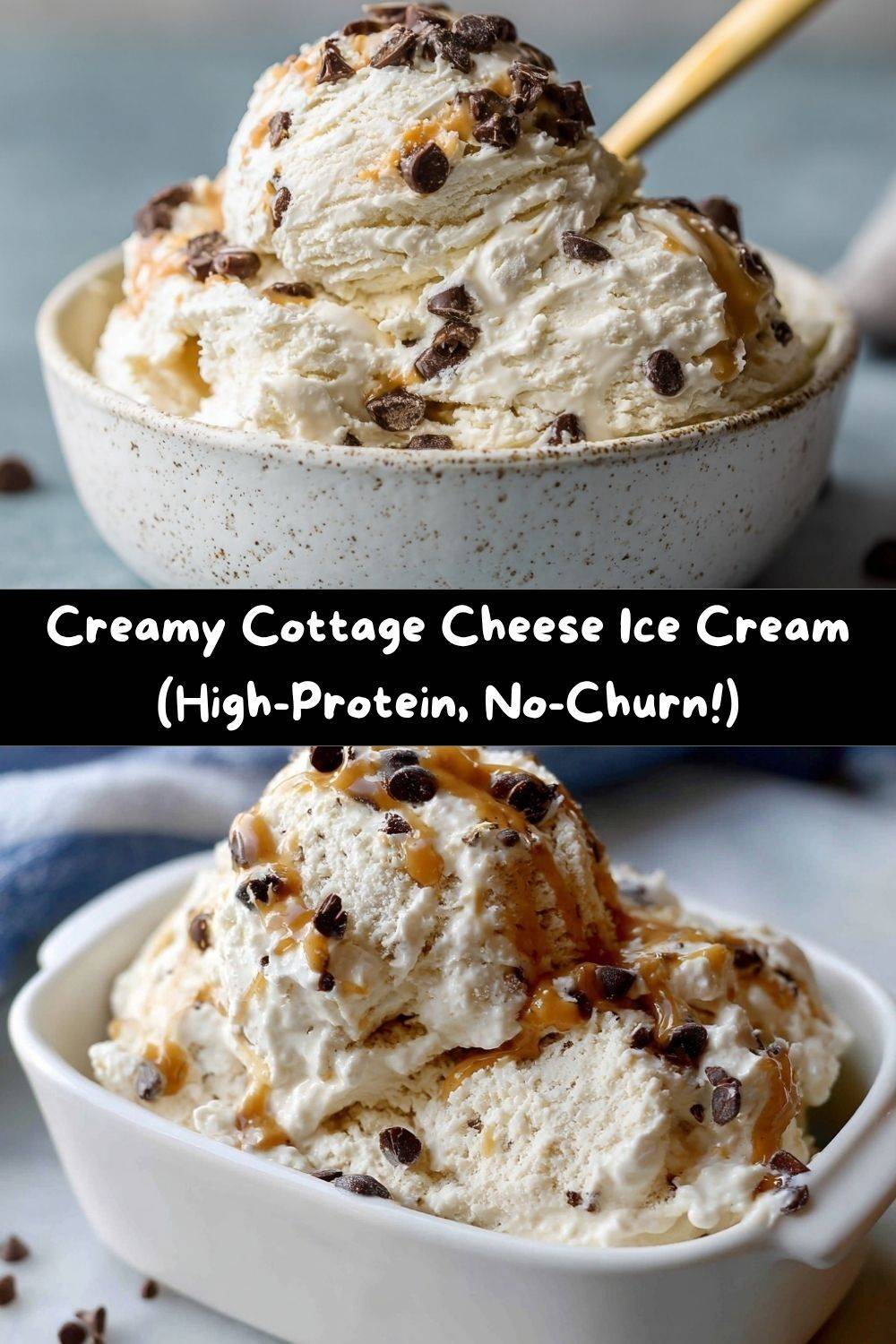 Creamy Cottage Cheese Ice Cream