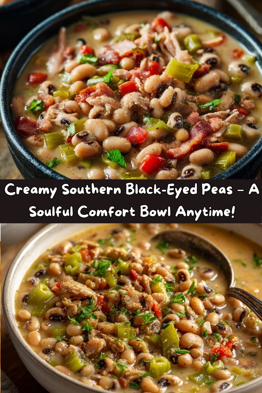 Creamy Southern Black-Eyed Peas