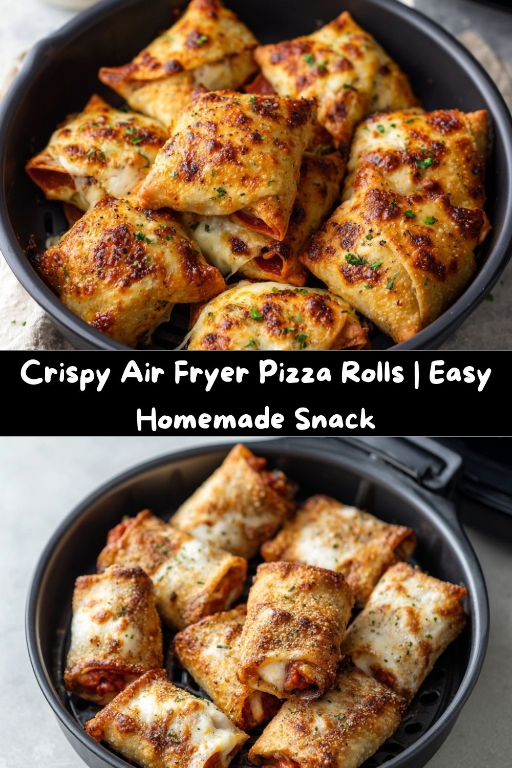Crispy Air Fryer Pizza Rolls