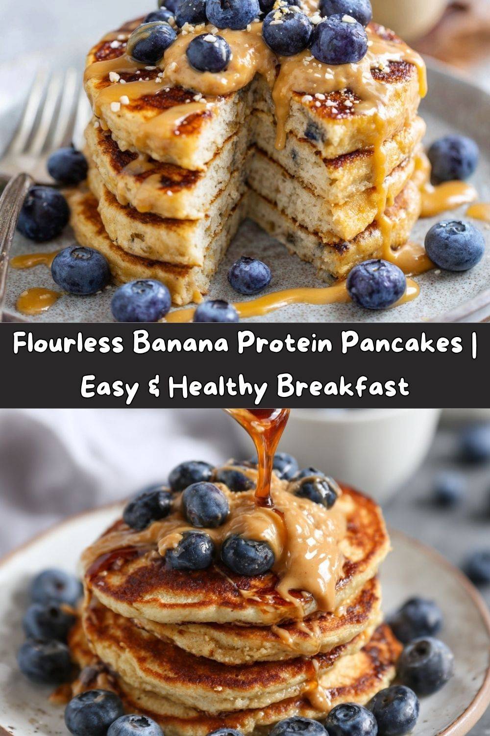 Banana Protein Pancakes