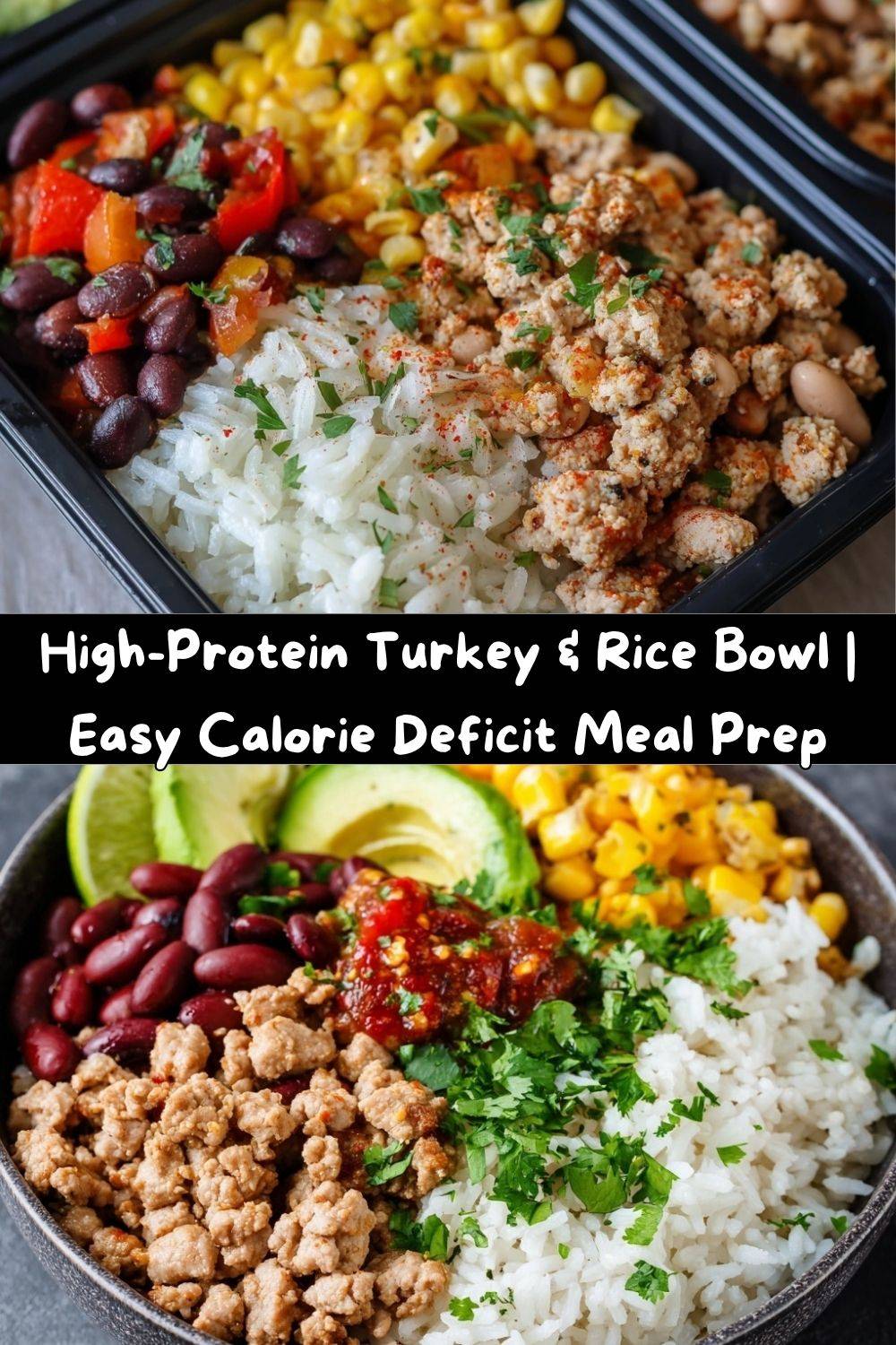 High-Protein Turkey & Rice Bowl