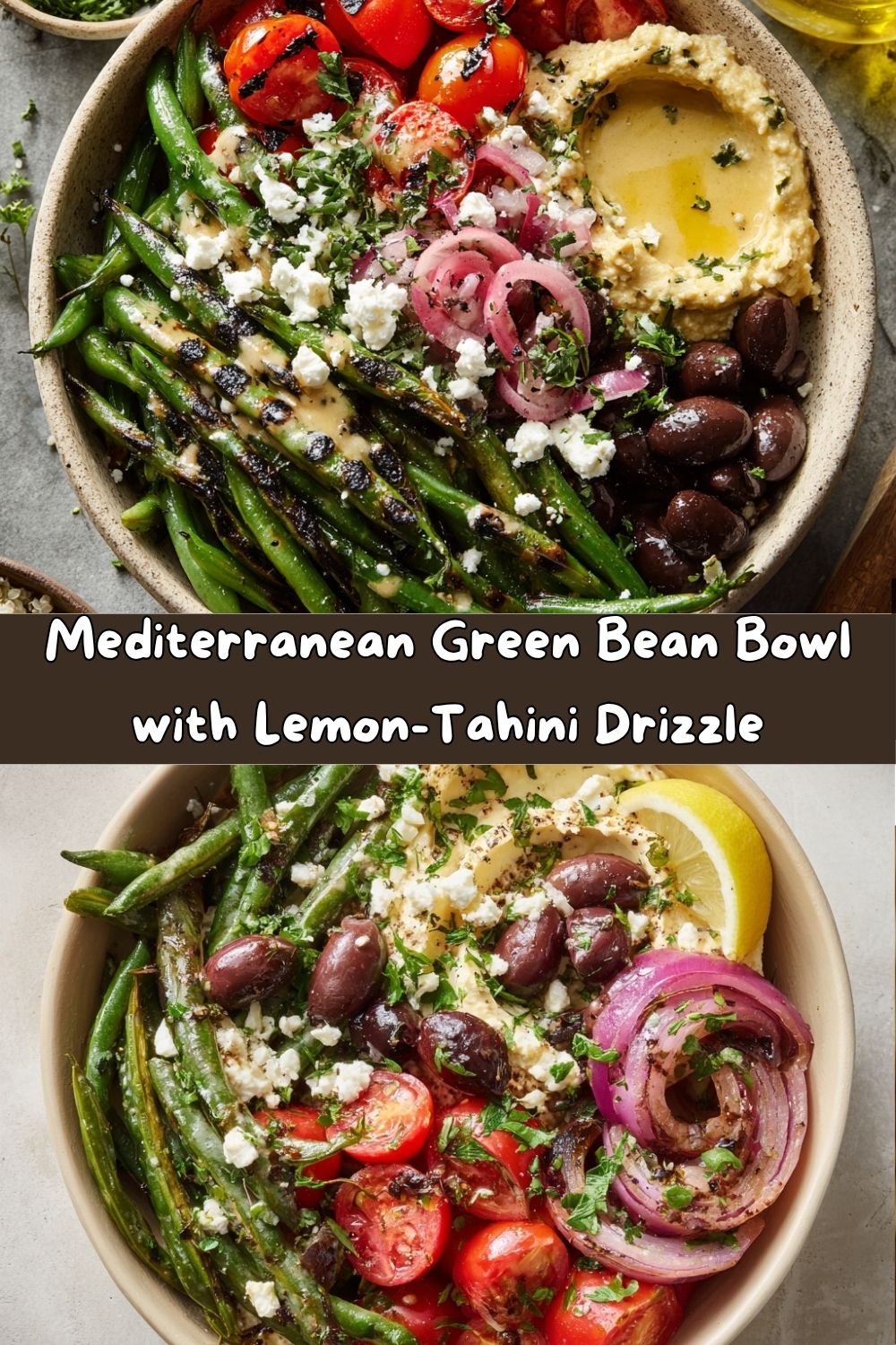 Mediterranean Green Bean Bowl