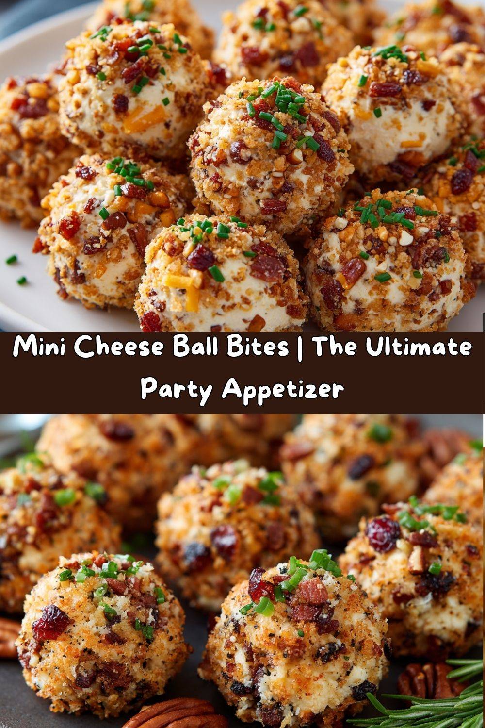 Mini Cheese Ball Bites