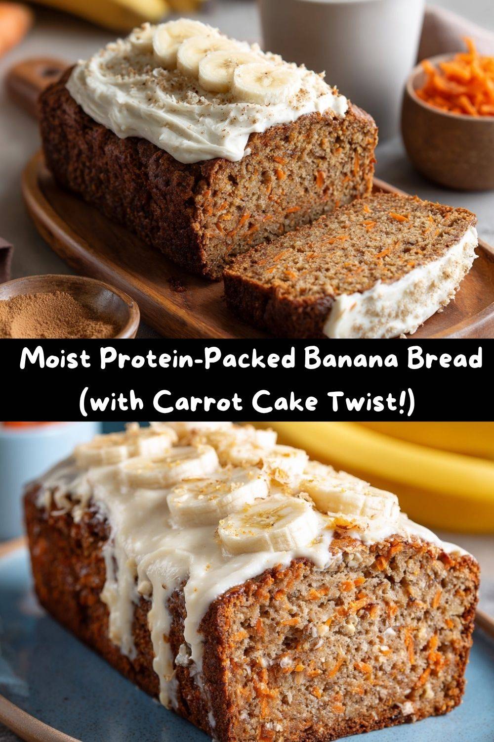 Moist & Protein-Packed Banana Bread