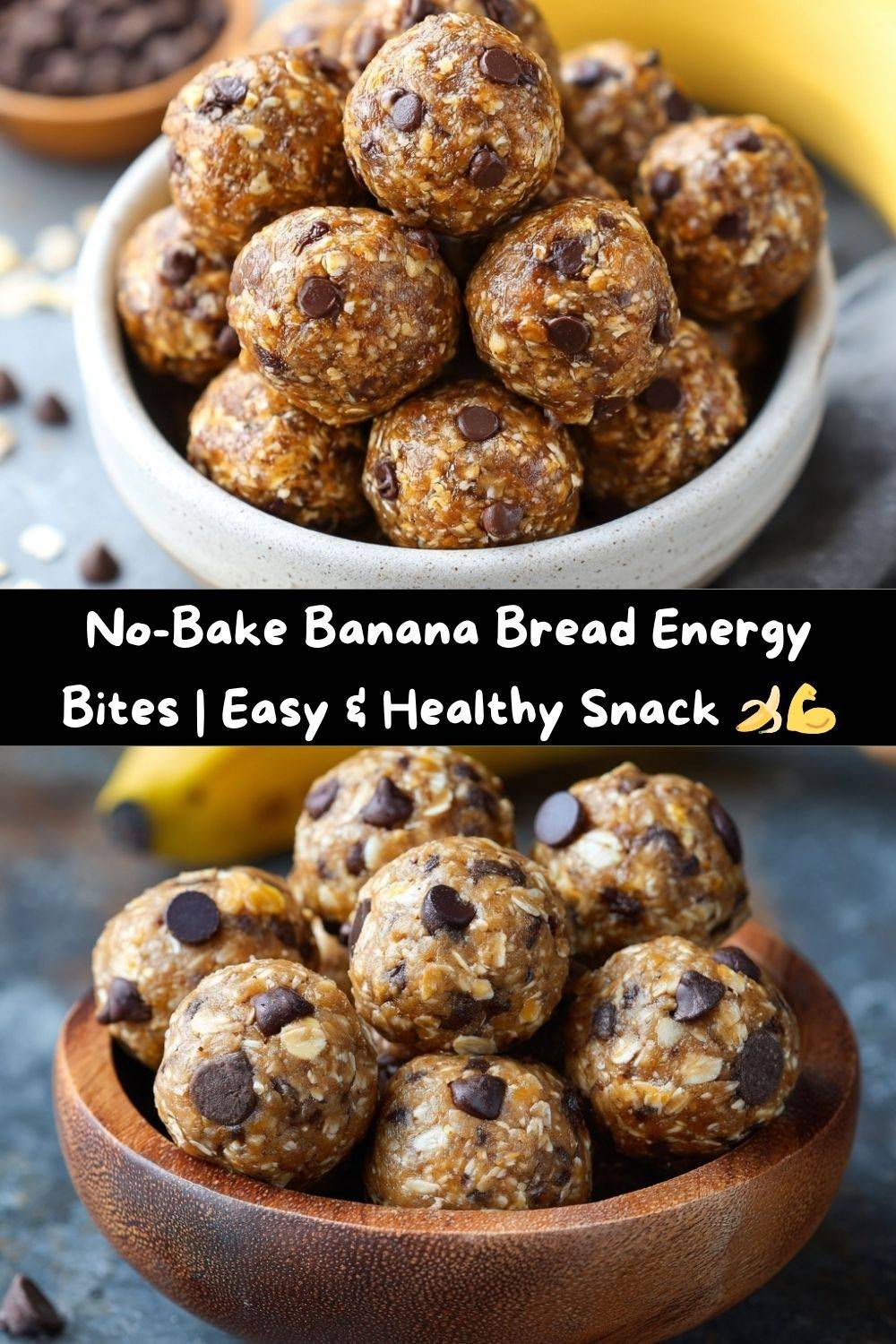 Banana Bread Energy Bites