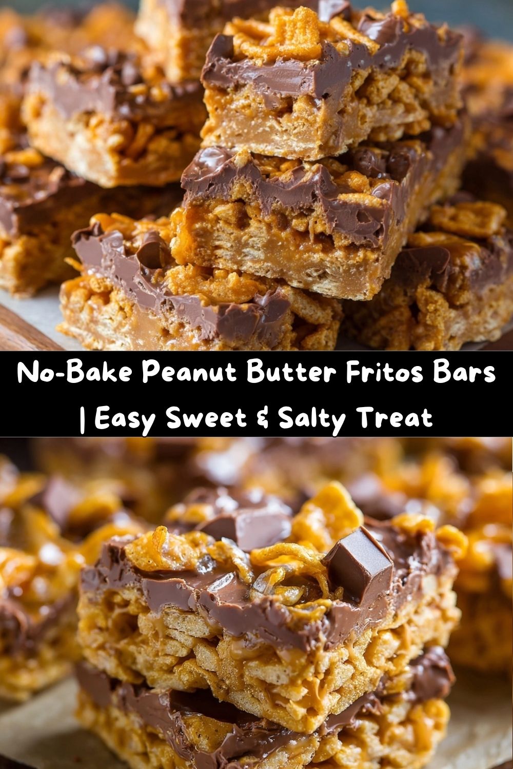 No-Bake Peanut Butter Fritos Bars