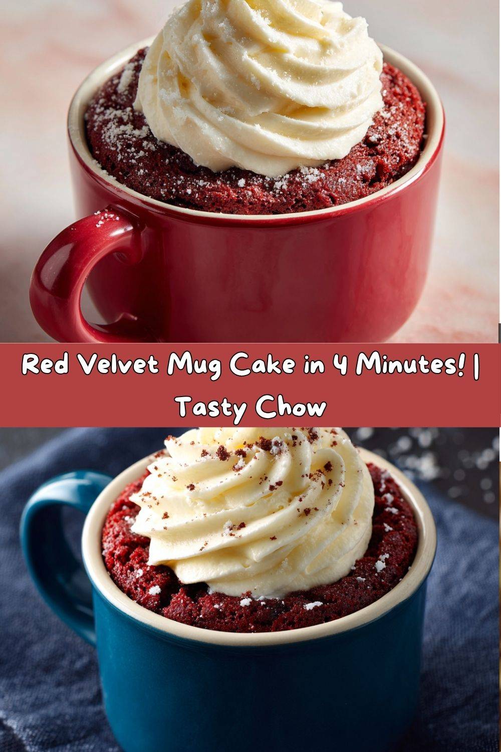 Red Velvet Mug Cake