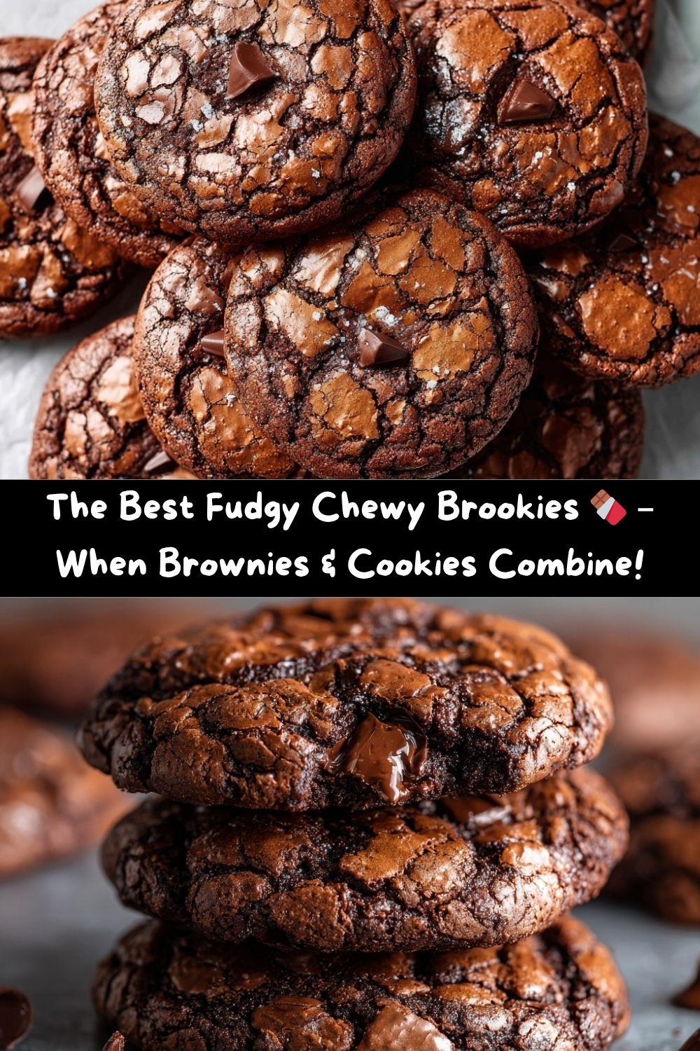 The Best Fudgy Chewy Brookies (Brownie Cookies)