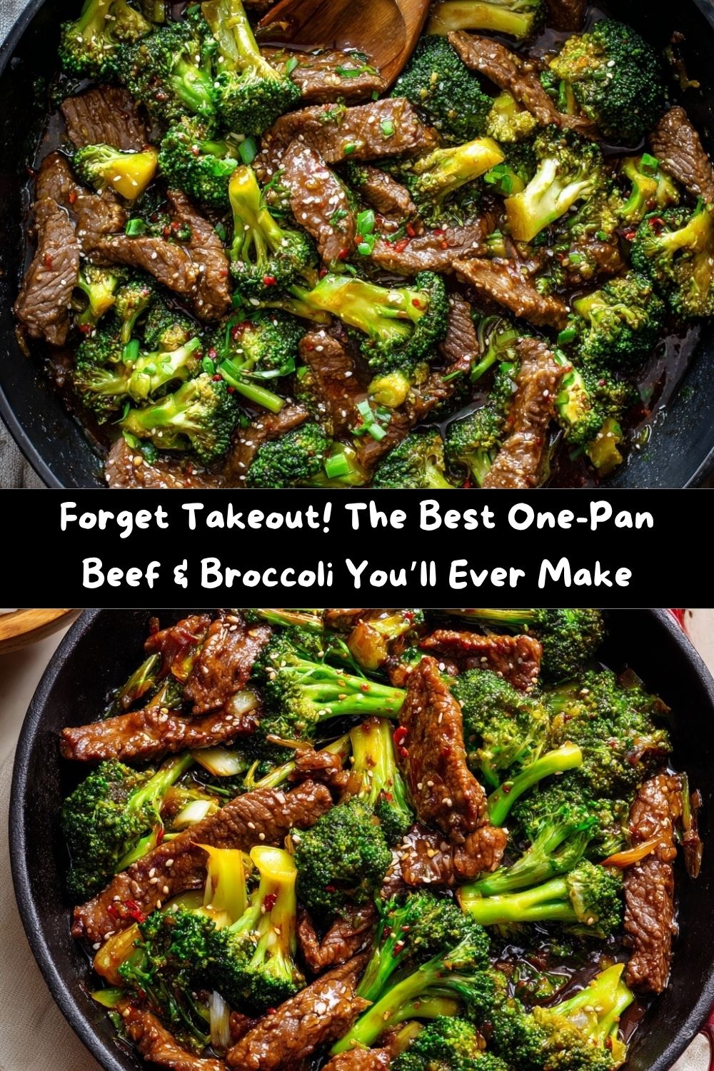 Chinese Beef and Broccoli (One Pan Take-Out)