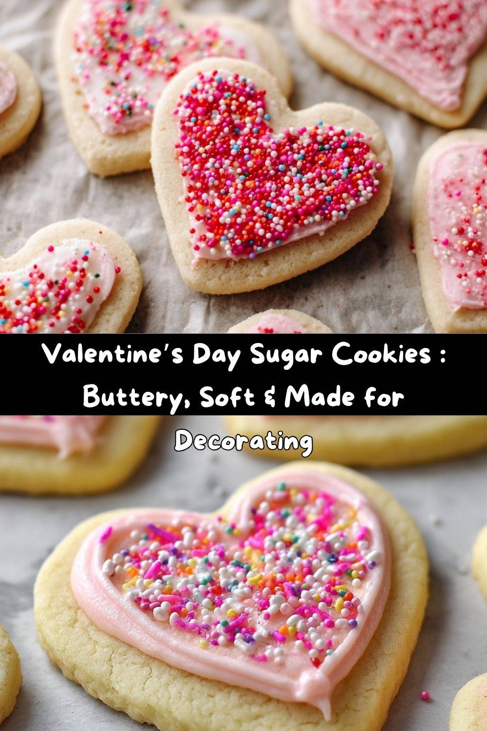 Valentine’s Day Sugar Cookies