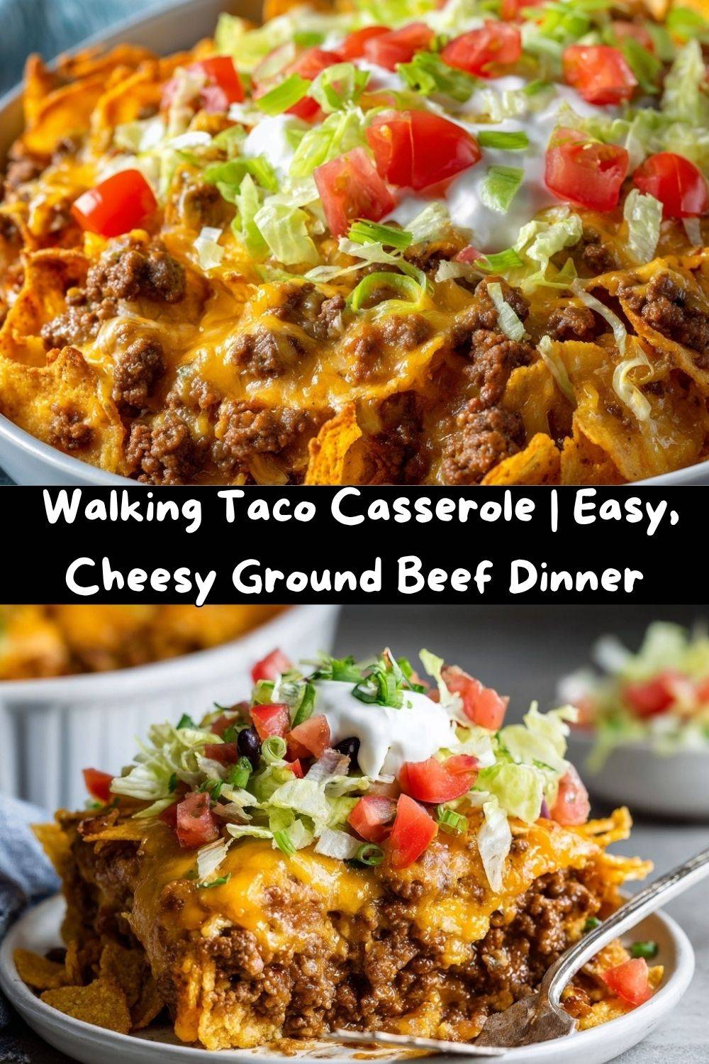 Walking Taco Casserole