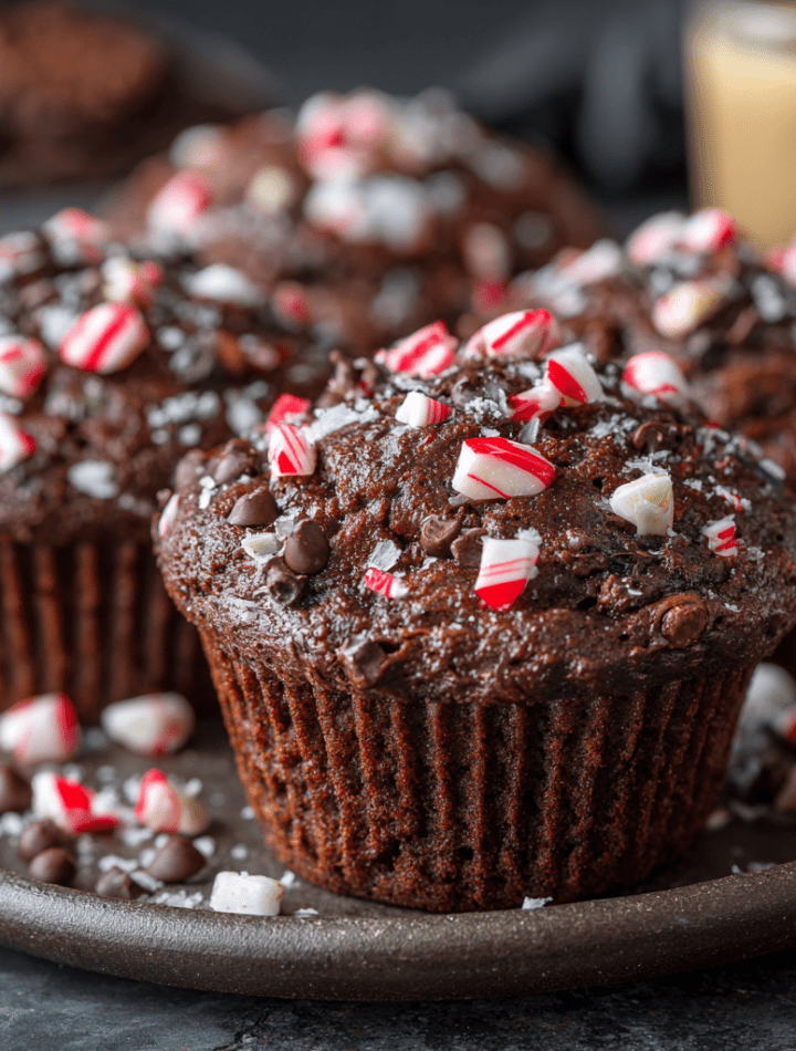 Peppermint Mocha Muffins
