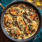 Creamy Chicken Marsala with a Twist