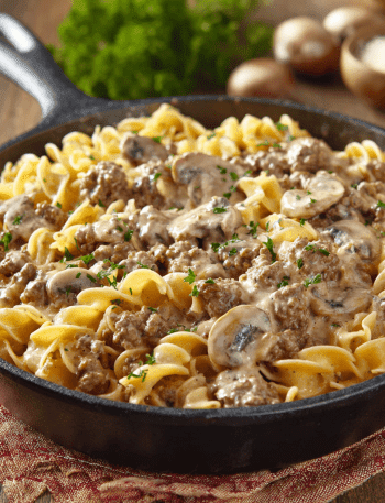 Hamburger Stroganoff Recipe