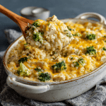 Cheesy Chicken Broccoli Rice Casserole