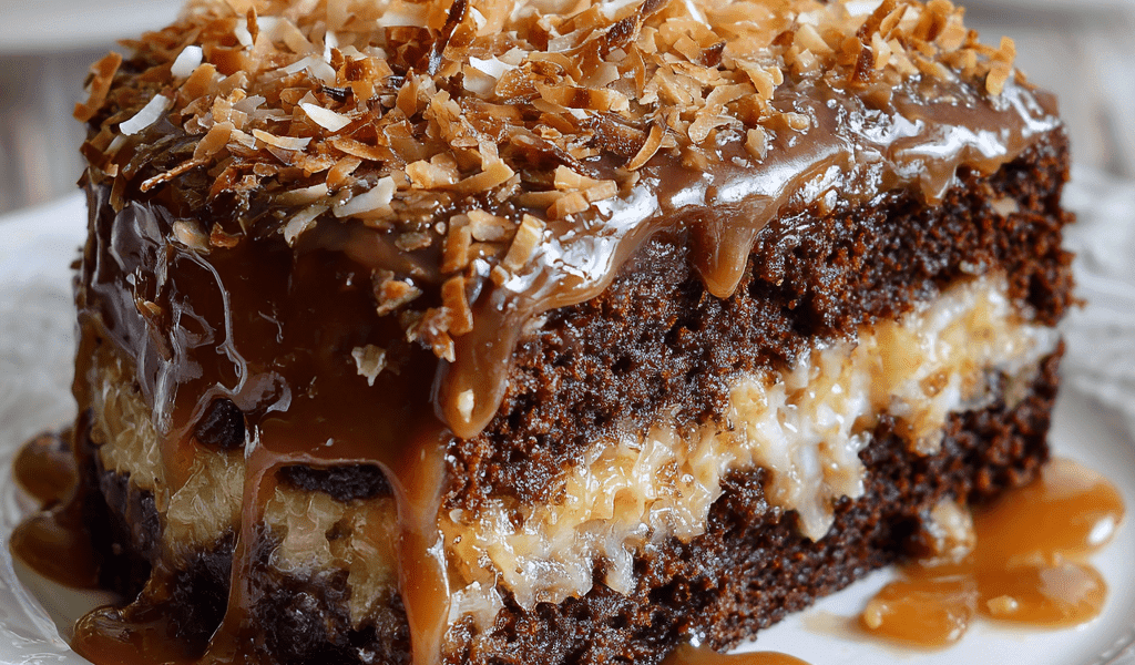 Homestyle German Chocolate Cake