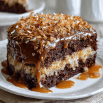 Homestyle German Chocolate Cake