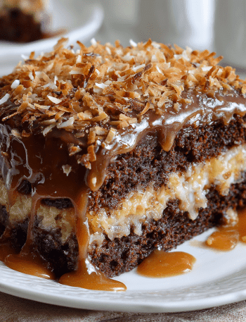 Homestyle German Chocolate Cake