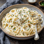5-Ingredient Creamy Garlic Parmesan Pasta
