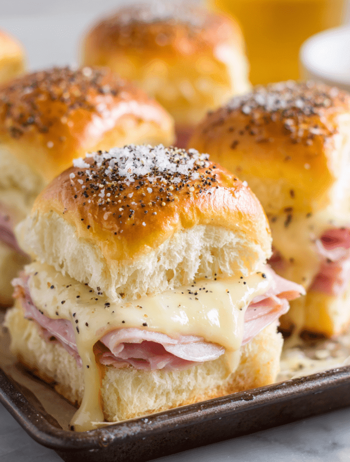 Hot Ham and Cheese Sliders