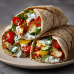 Halloumi Gyro Wraps