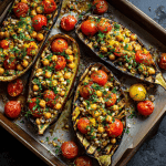 Turkish Eggplant Boats