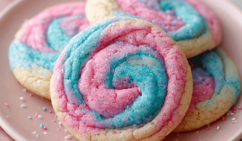 Cotton Candy Sugar Cookies