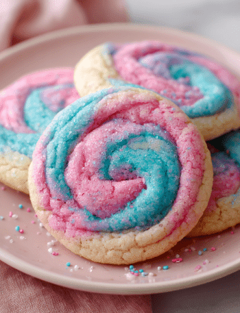 Cotton Candy Sugar Cookies