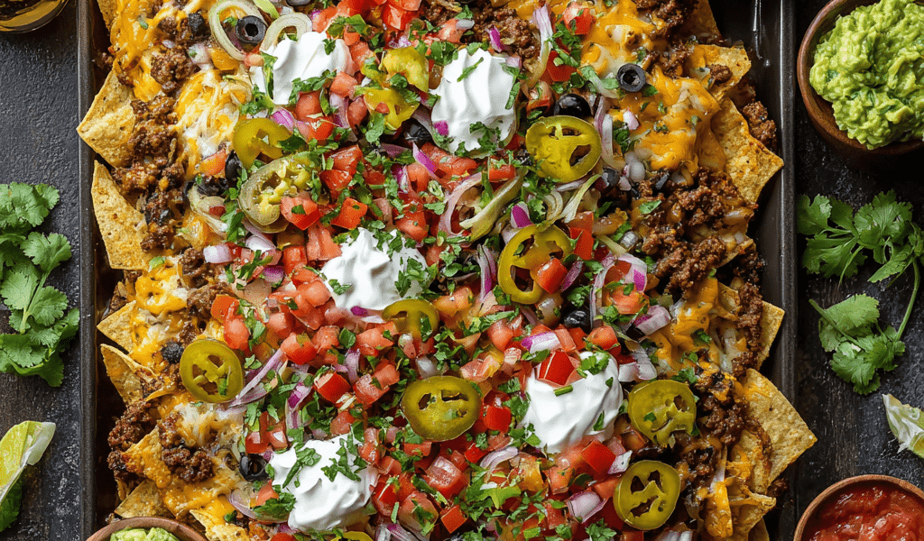 Sheet Pan Nachos Supreme