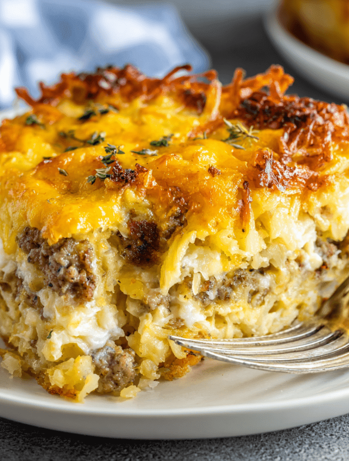 Easy Overnight Crock Pot Breakfast Casserole