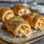 Crab & Cheese Filled Crescent Rolls