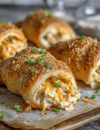 Crab & Cheese Filled Crescent Rolls